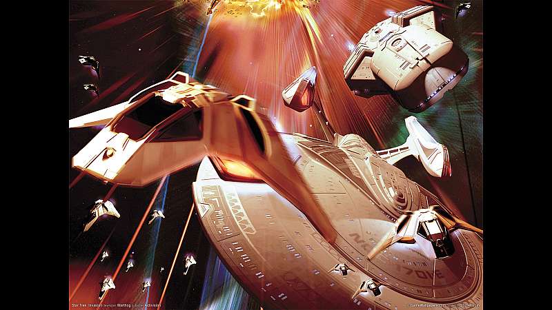Star Trek: Invasion fond d'écran