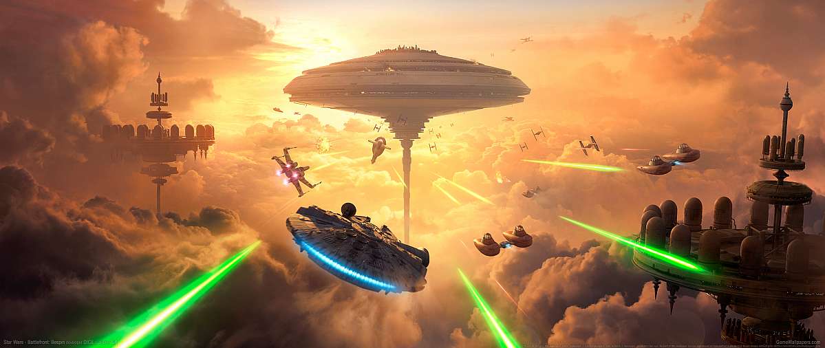 Star Wars - Battlefront: Bespin ultrawide fond d'cran 01