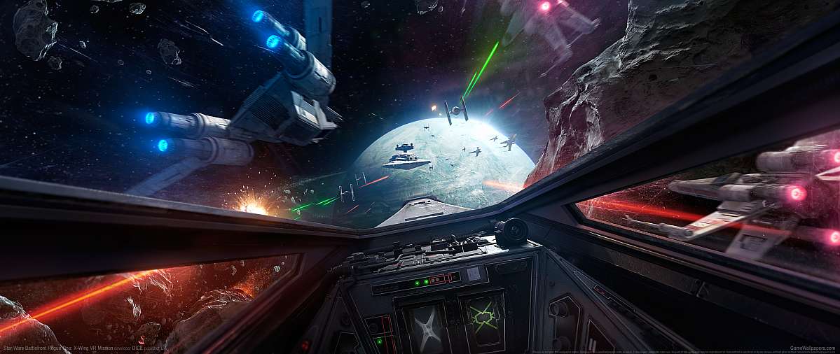 Star Wars Battlefront Rogue One: X-Wing VR Mission fond d'cran