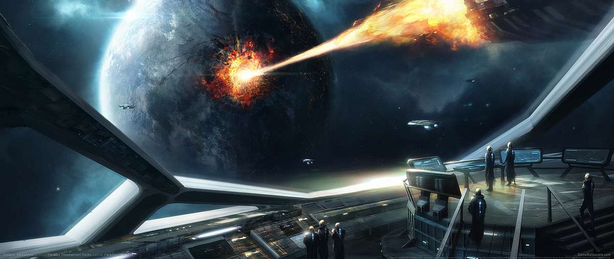 Stellaris: Apocalypse ultrawide fond d'cran 01
