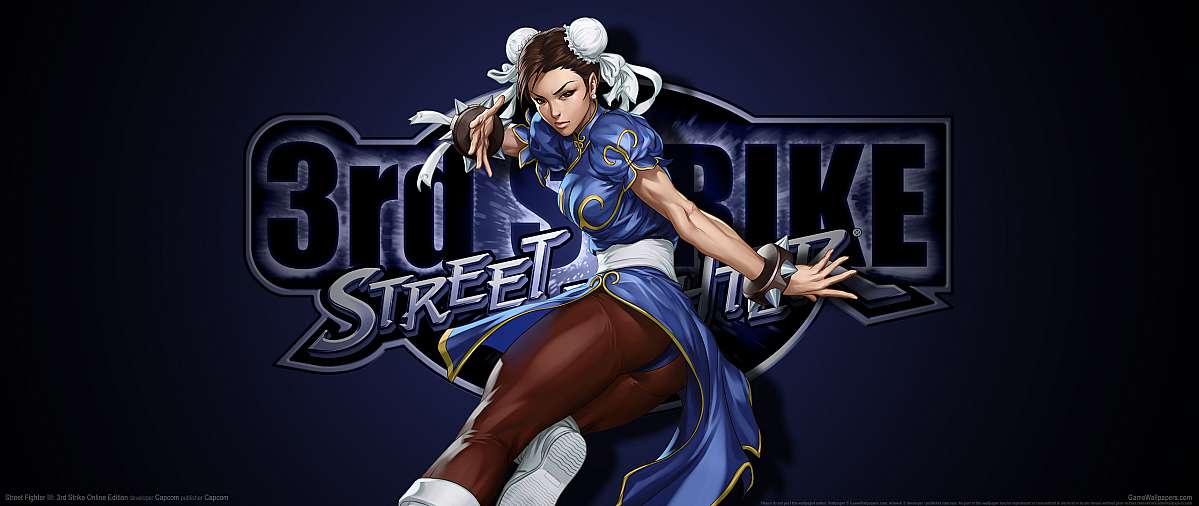 Street Fighter III: 3rd Strike Online Edition ultrawide fond d'cran 01