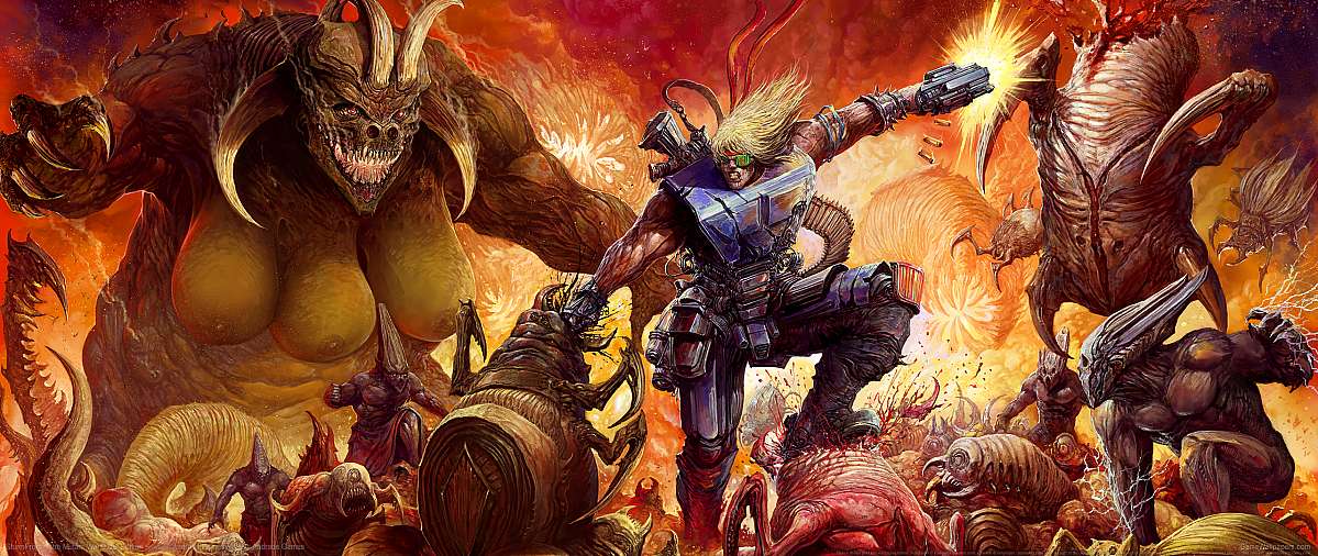SturmFront - The Mutant War: Ubel Edition ultrawide fond d'cran 01