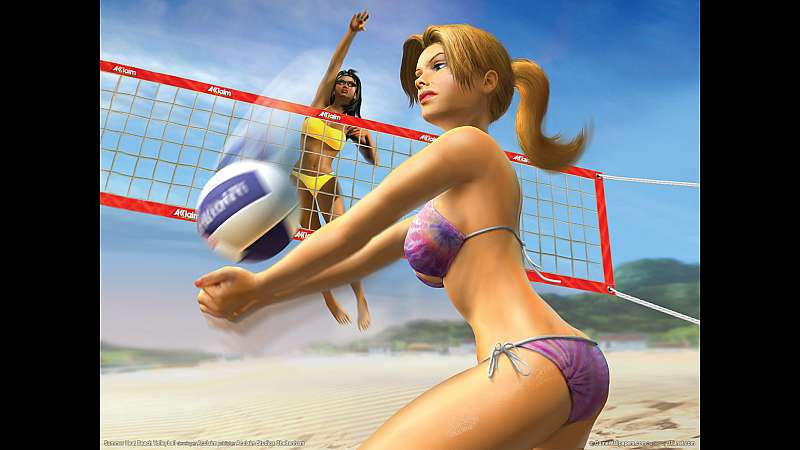Summer Heat Beach Volleyball fond d'cran