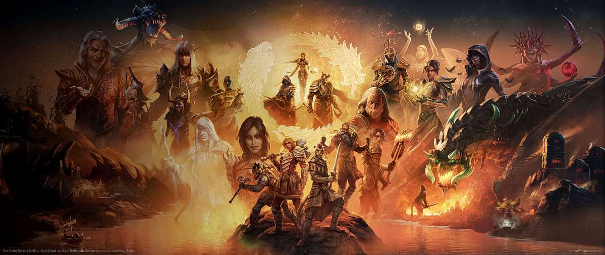 The Elder Scrolls Online: Gold Road ultrawide fond d'cran 02