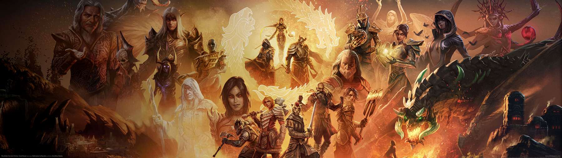 The Elder Scrolls Online: Gold Road superwide fond d'cran 02