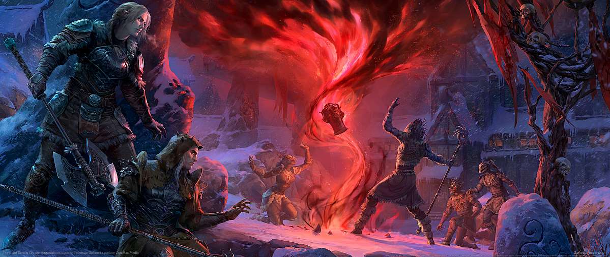 The Elder Scrolls Online: Harrowstorm ultrawide fond d'cran 01