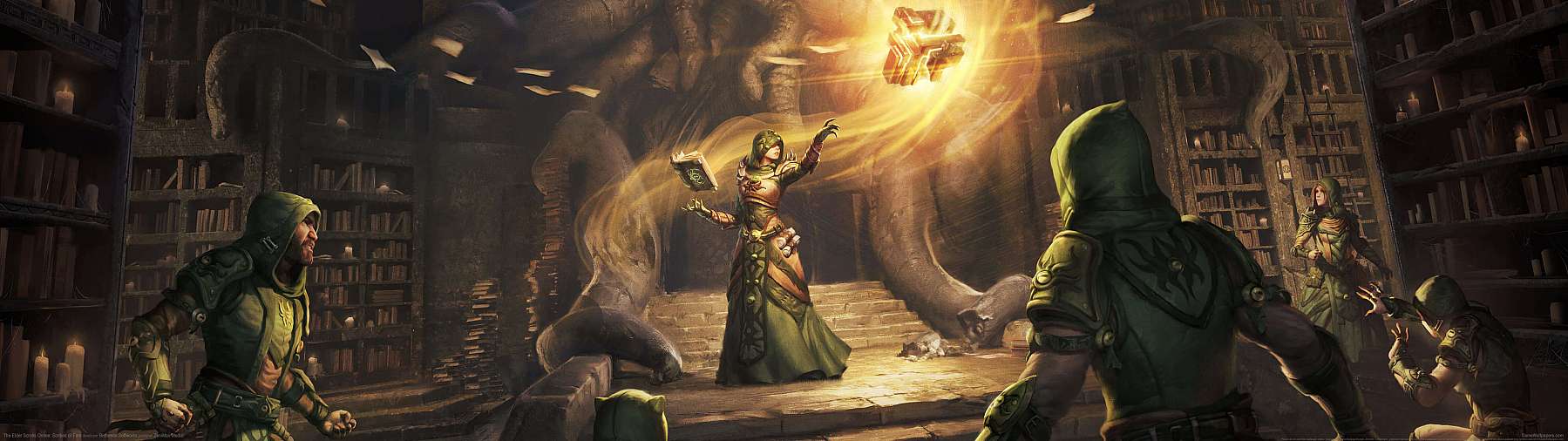 The Elder Scrolls Online: Scribes of Fate superwide fond d'cran 01