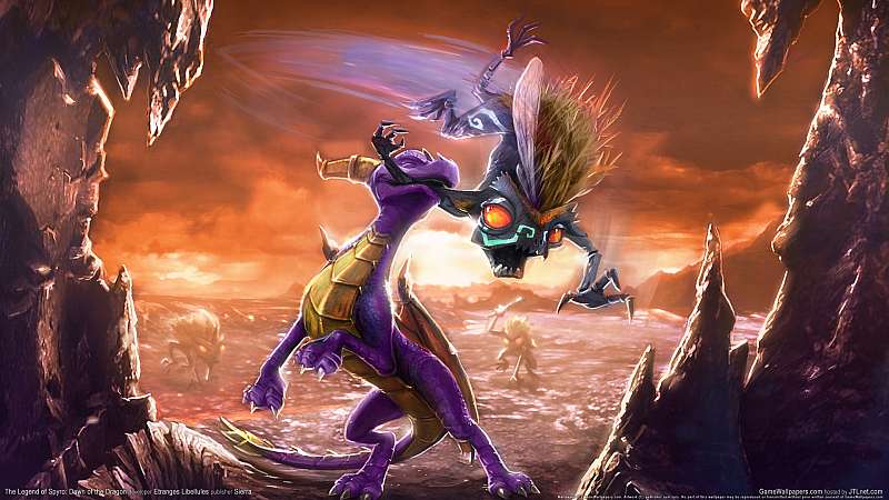 The Legend of Spyro: Dawn of the Dragon fond d'cran