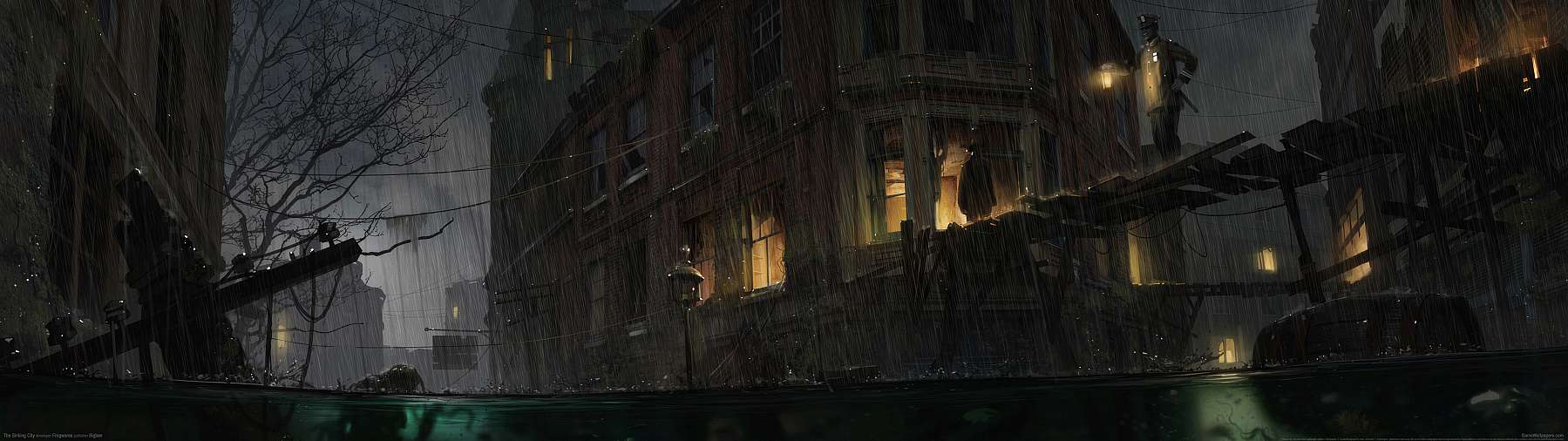 The Sinking City superwide fond d'cran 03