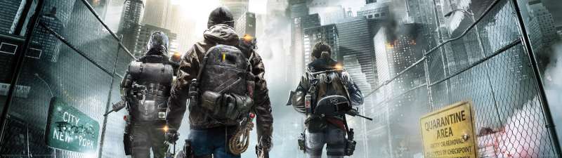 Tom Clancy's The Division dual screen fond d'cran