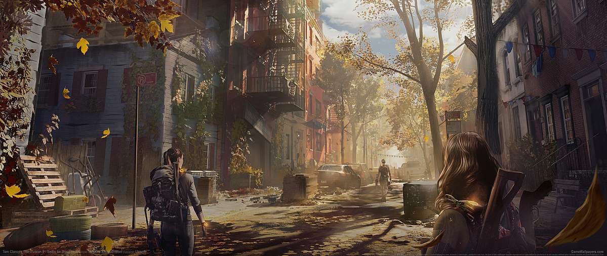 Tom Clancy's The Division 2 - Battle for Brooklyn ultrawide fond d'écran 01