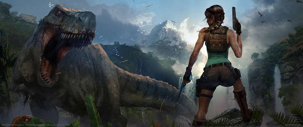 Tomb Raider 25th Anniversary ultrawide fond d'cran 01