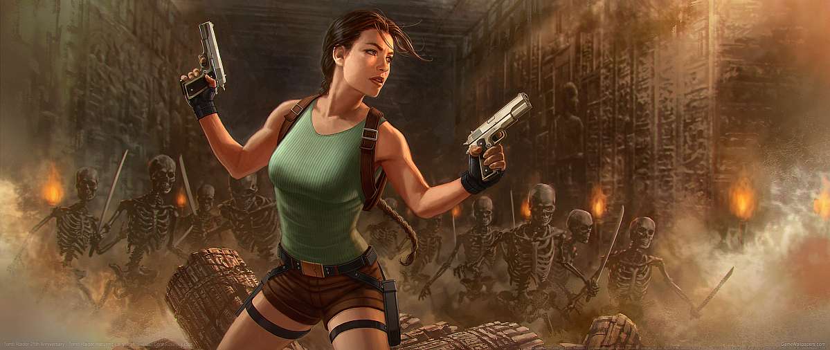 Tomb Raider 25th Anniversary ultrawide fond d'cran 02