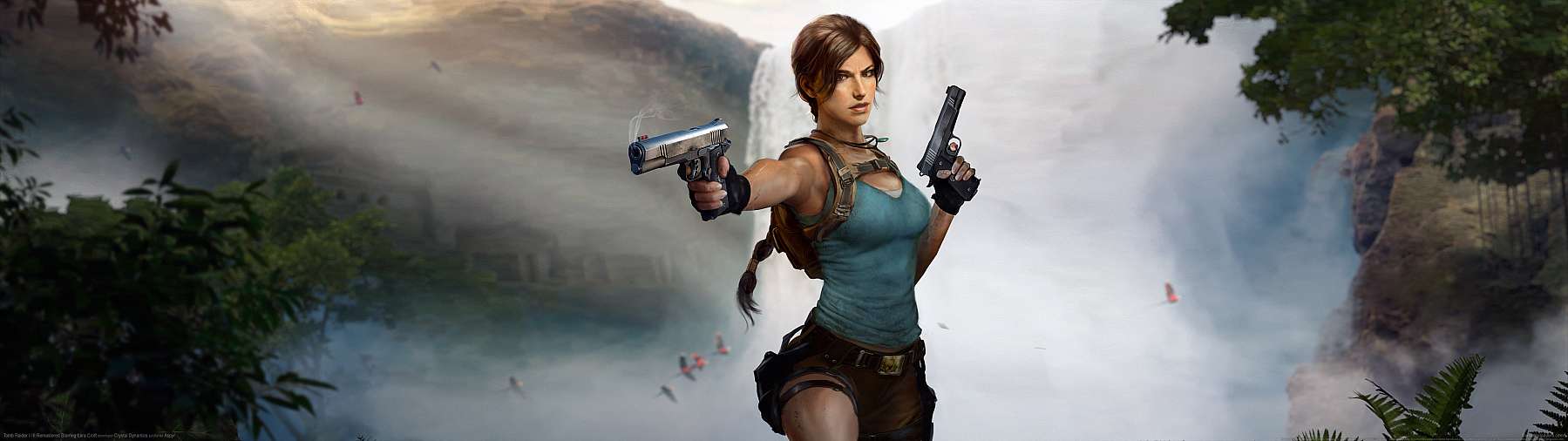 Tomb Raider I-III Remastered Starring Lara Croft superwide fond d'cran 02