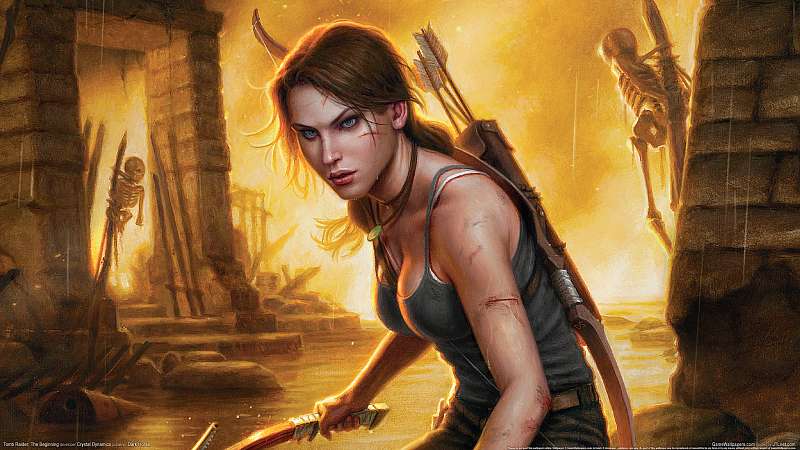 Tomb Raider: The Beginning fond d'cran