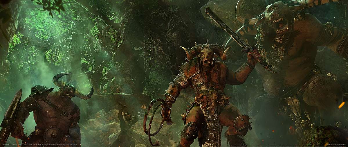 Total War: Warhammer - Call of the Beastmen ultrawide fond d'cran 01