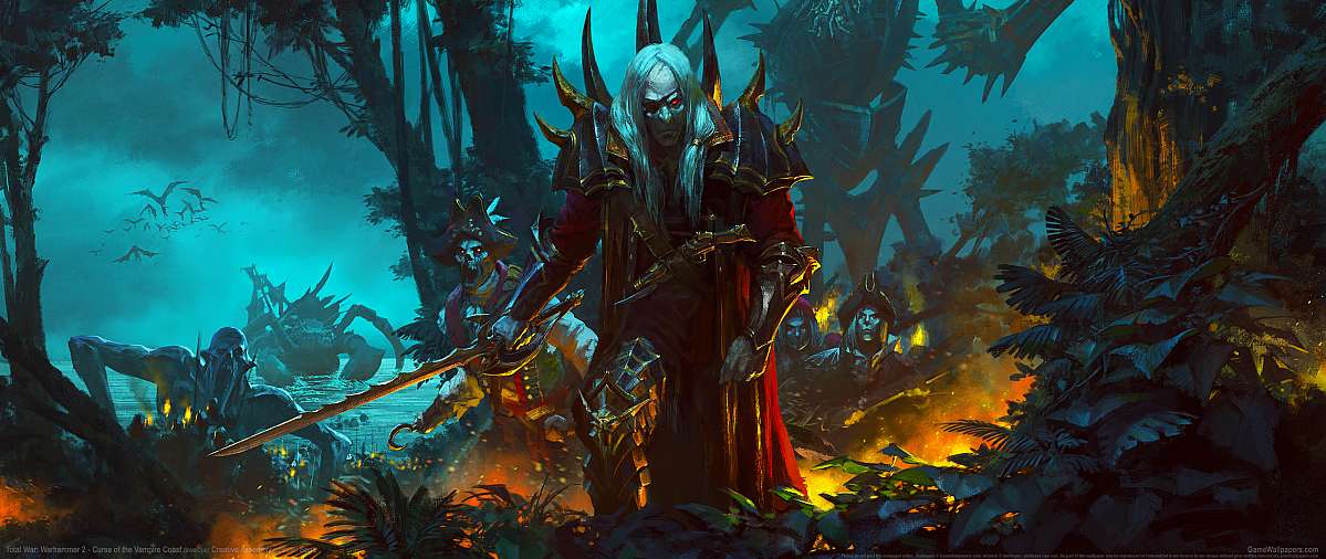 Total War: Warhammer 2 - Curse of the Vampire Coast ultrawide fond d'cran 01
