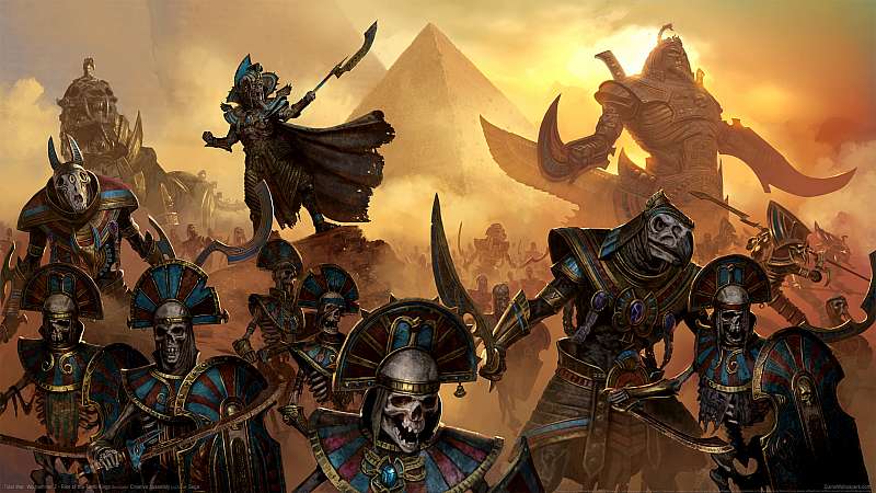 Total War: Warhammer 2 - Rise of the Tomb Kings fond d'cran