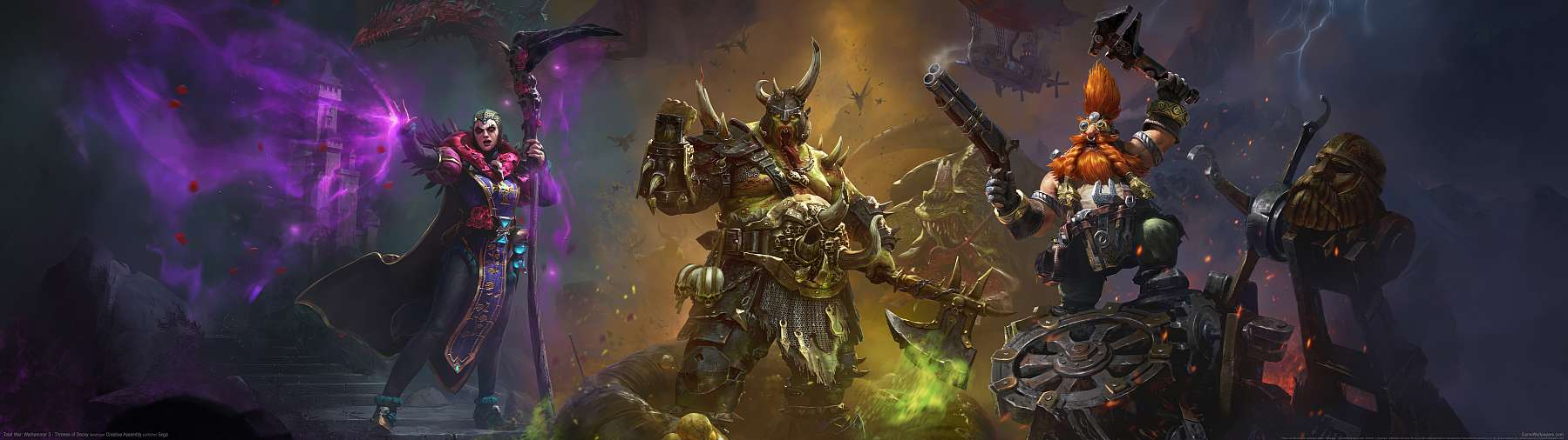Total War: Warhammer 3 - Thrones of Decay fond d'cran