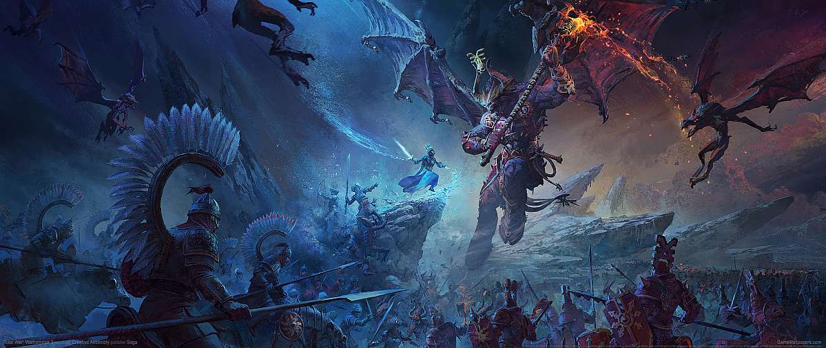 Total War: Warhammer 3 ultrawide fond d'cran 01