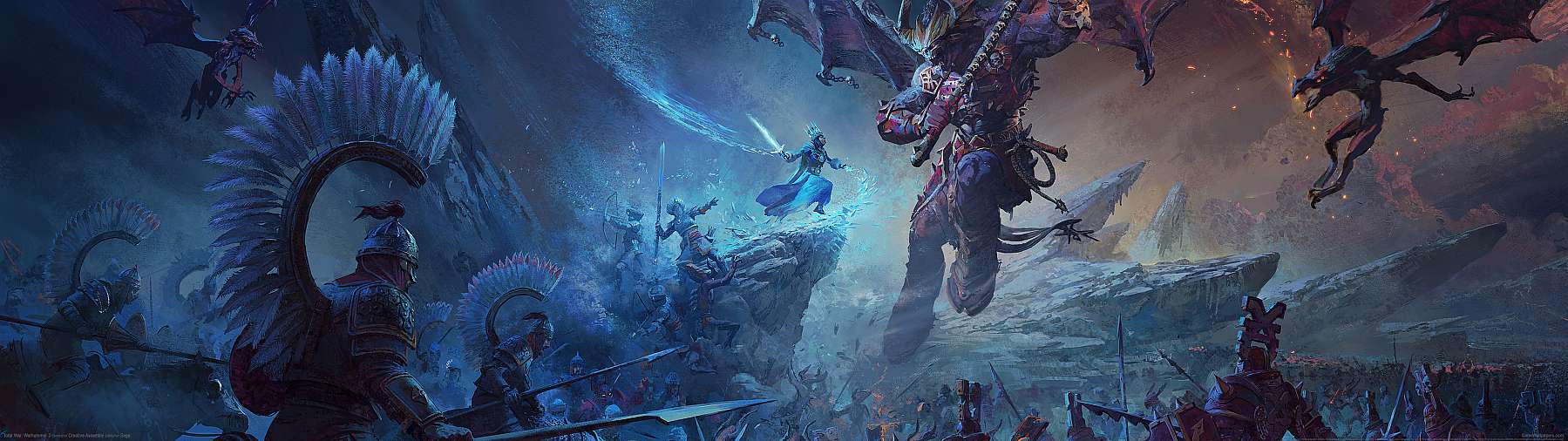 Total War: Warhammer 3 superwide fond d'cran 01