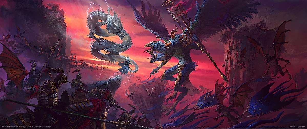 Total War: Warhammer 3 ultrawide fond d'cran 02