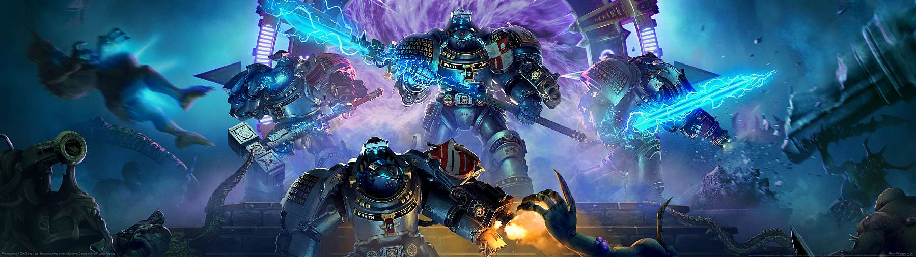Warhammer 40,000: Chaos Gate - Daemonhunters superwide fond d'cran 01