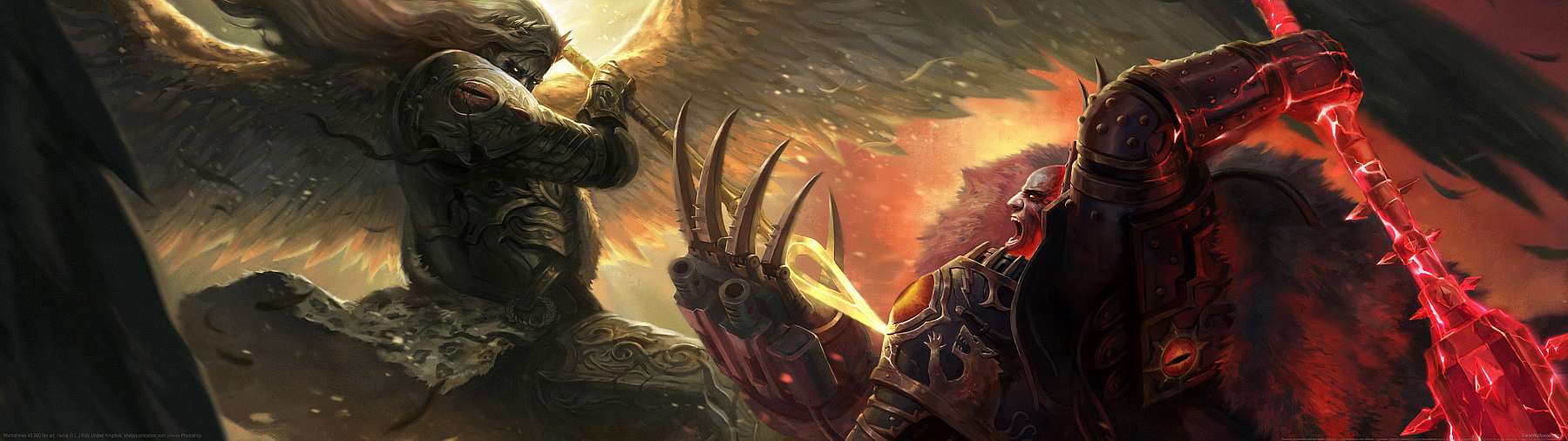 Warhammer 40,000 fan art superwide fond d'écran 03
