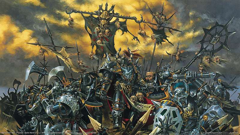 Warhammer: Mark of Chaos - Battle March fond d'cran