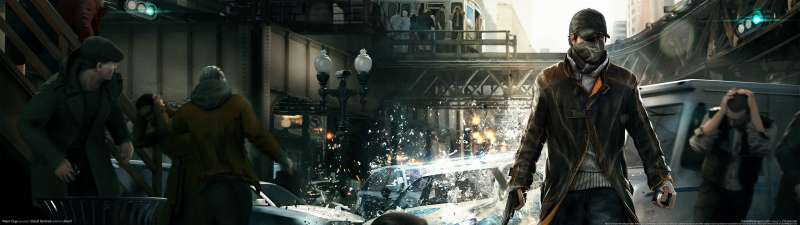 Watch Dogs dual screen fond d'cran