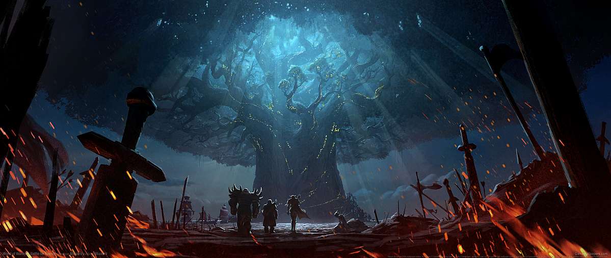 World of Warcraft: Battle for Azeroth ultrawide fond d'cran 02