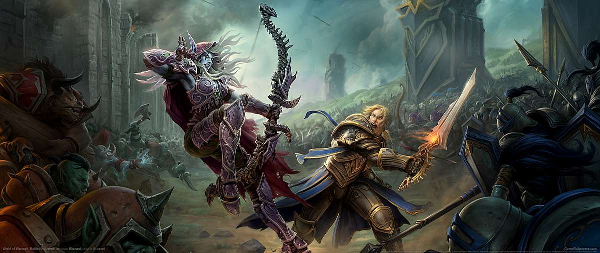 World of Warcraft: Battle for Azeroth ultrawide fond d'cran 04