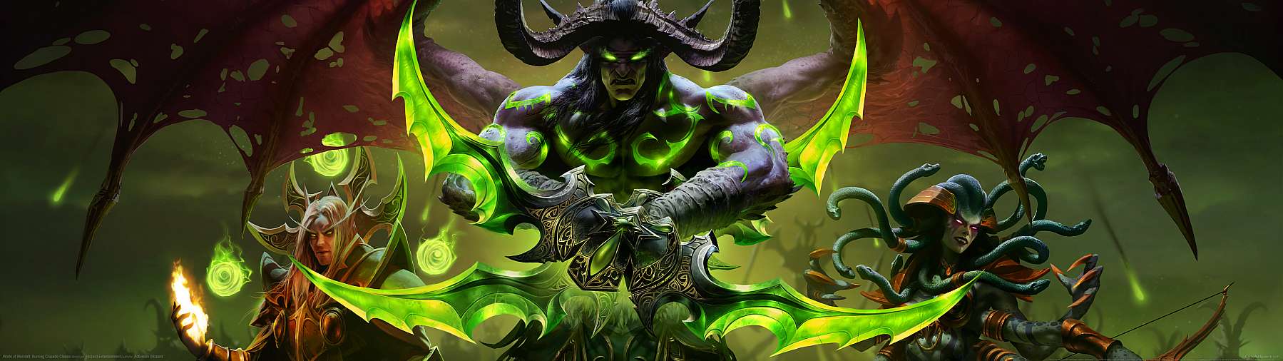 World of Warcraft: Burning Crusade Classic superwide fond d'cran 01