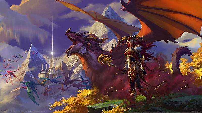 World of Warcraft: Dragonflight fond d'écran