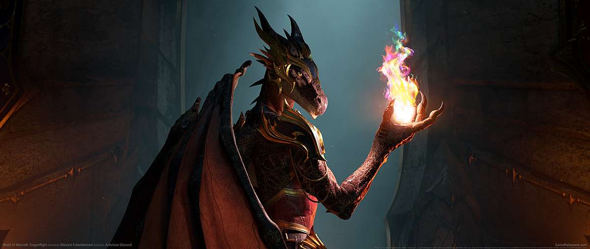 World of Warcraft: Dragonflight ultrawide fond d'cran 02