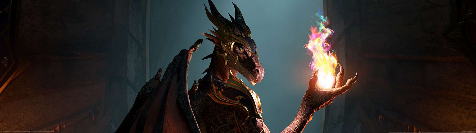World of Warcraft: Dragonflight superwide fond d'cran 02