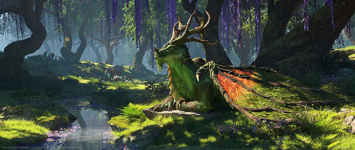 World of Warcraft: Dragonflight ultrawide fond d'cran 03