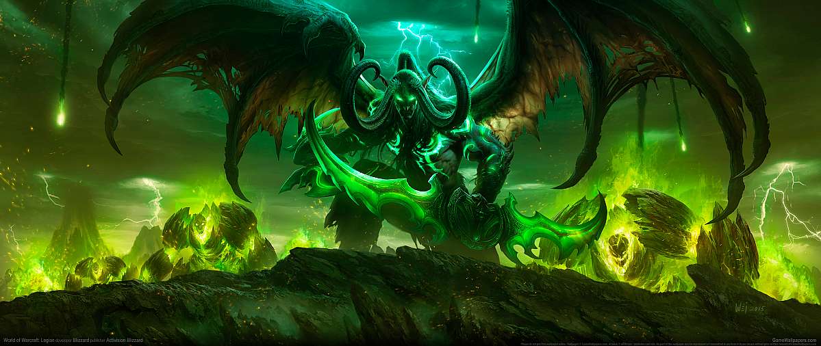 World of Warcraft: Legion ultrawide fond d'cran 01