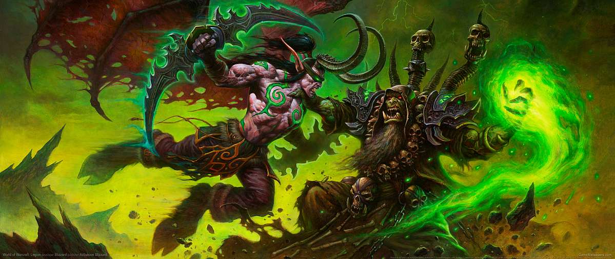 World of Warcraft: Legion ultrawide fond d'cran 02