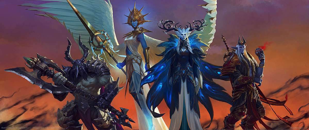 World of Warcraft: Shadowlands ultrawide fond d'cran 02
