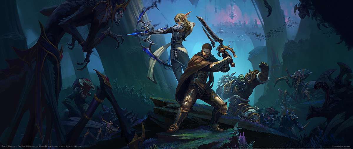 World of Warcraft: The War Within ultrawide fond d'cran 01