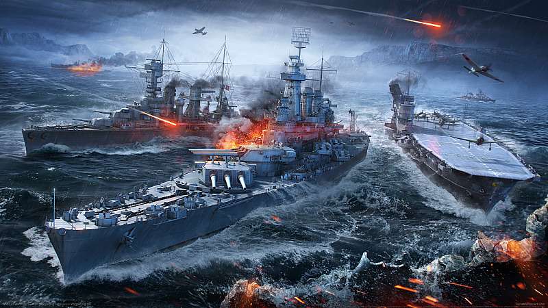 World of Warships fond d'écran