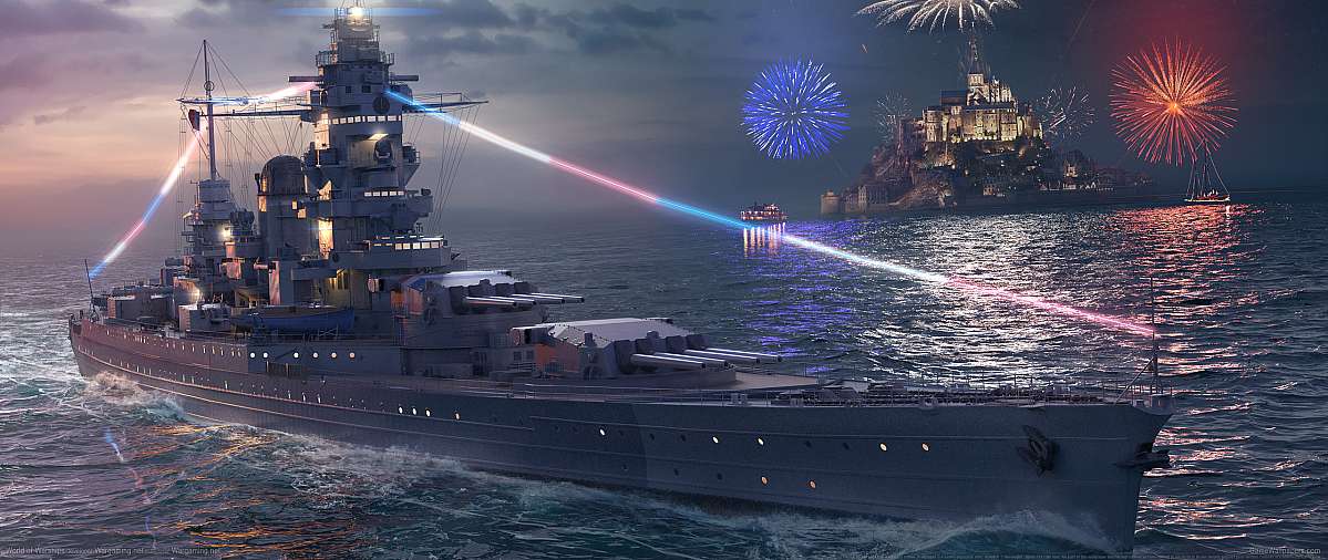 World of Warships ultrawide fond d'cran 13