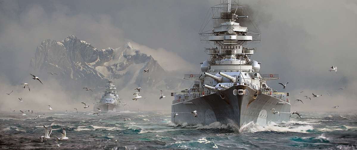World of Warships ultrawide fond d'cran 16
