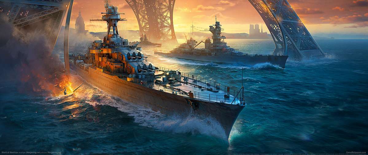 World of Warships ultrawide fond d'cran 20