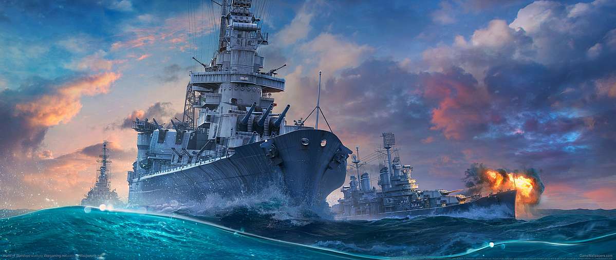 World of Warships ultrawide fond d'cran 22