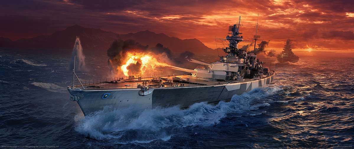 World of Warships ultrawide fond d'cran 26