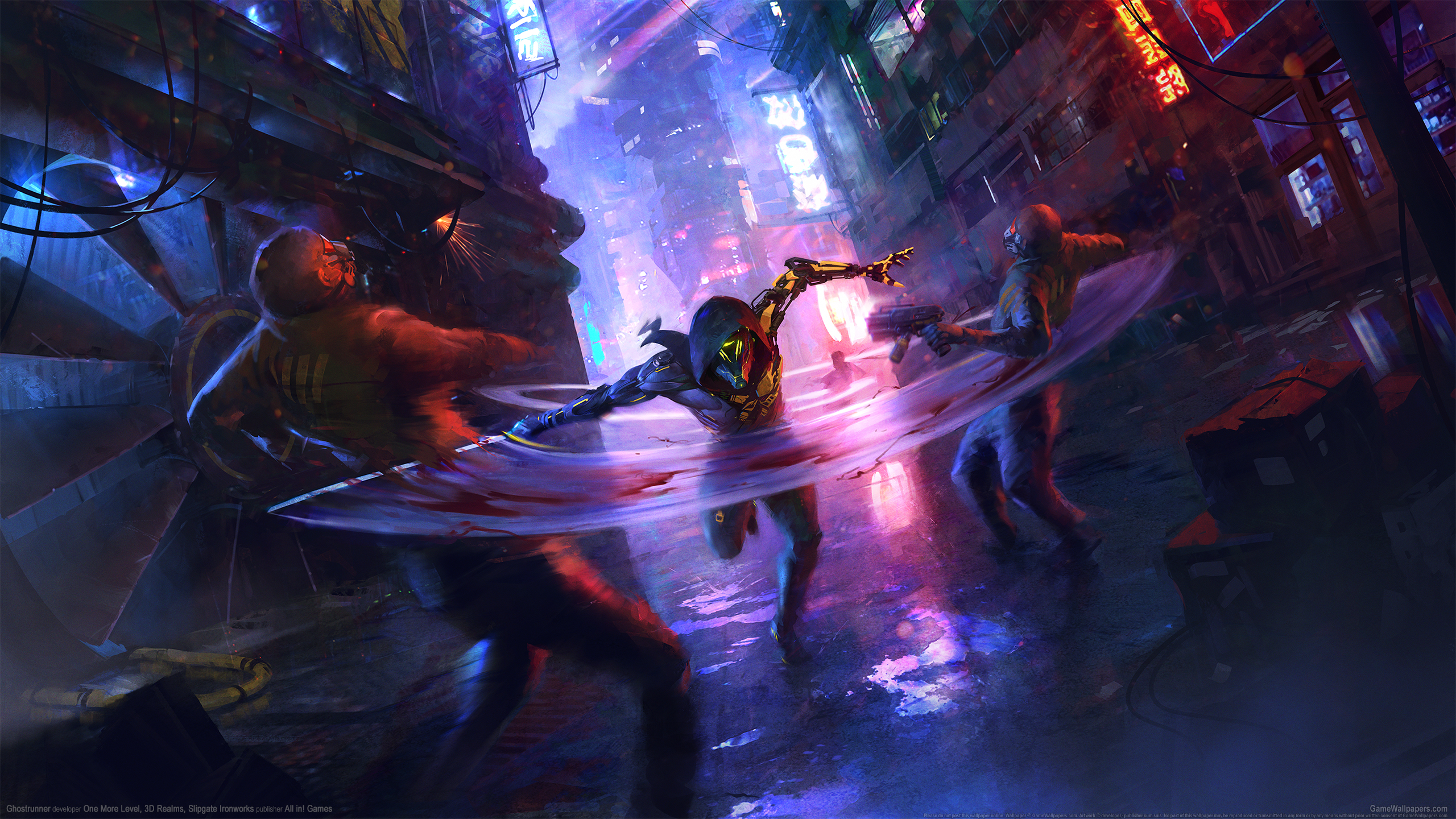 Ghostrunner fond d ecran 01 2560x1440